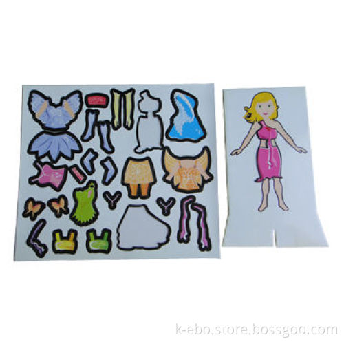 Dress-up Magnets, Made of PP and Rubber Magnet Materials, Available with LaminationNew